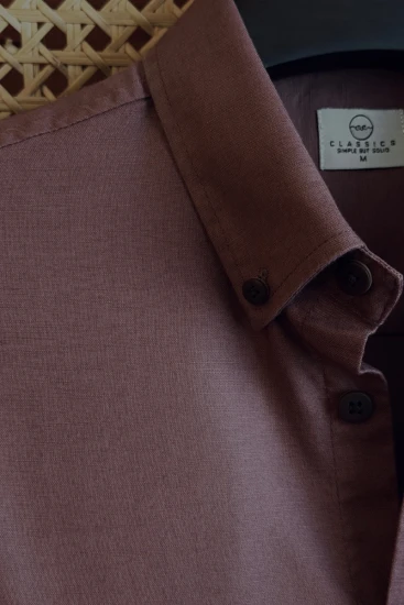 Dusty Mauve Solid Shirt