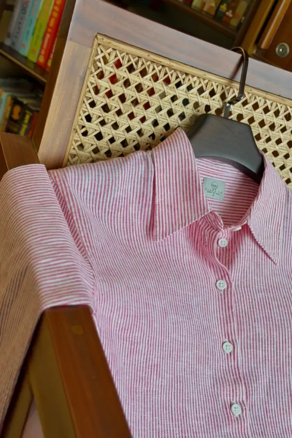 Crimson & White Stripe