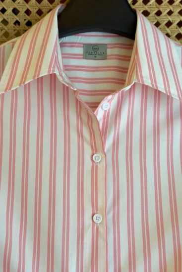 Light pink & Offwhite Stripe