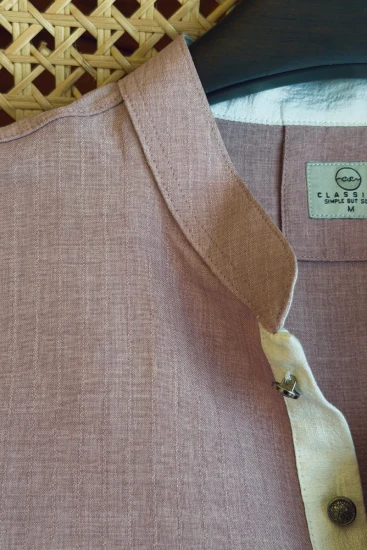 Moody Mauve with white Contrast Panjabi